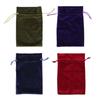 5 STÜCKE Samt Geschenktüte Multifunktionale weiche Kordelzug Würfel Aufbewahrungstasche für Schmuck Armband