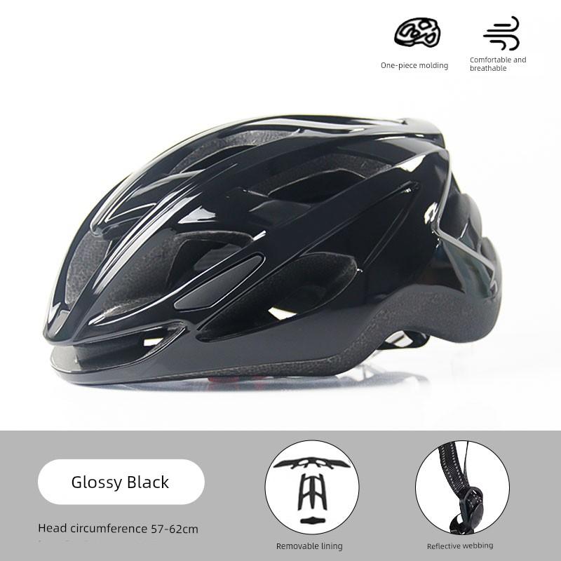 Cycling Helmets, Mountain Bikes, Road Bikes, One-Piece Helmets, Protective Gear, Cycling Equipment, Men and Women, All Seasons