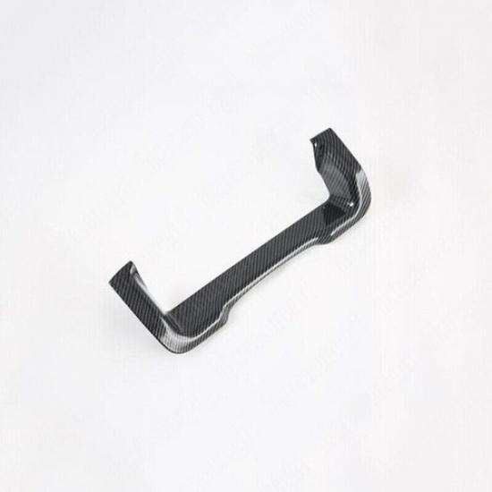 Carbon Fiber ABS Dashboard Panel Frame Cover Trim For Hyundai Tucson 2022-2024