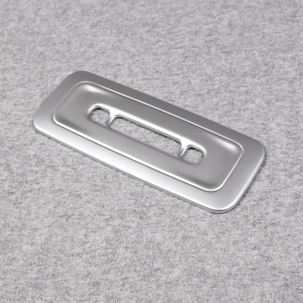 RUIQ Toyota Prius 60 Series Interior Front and Rear Room Lamp Panel Cover Designed Exclusively for the Toyota Prius Garnish, (Satin Silver)