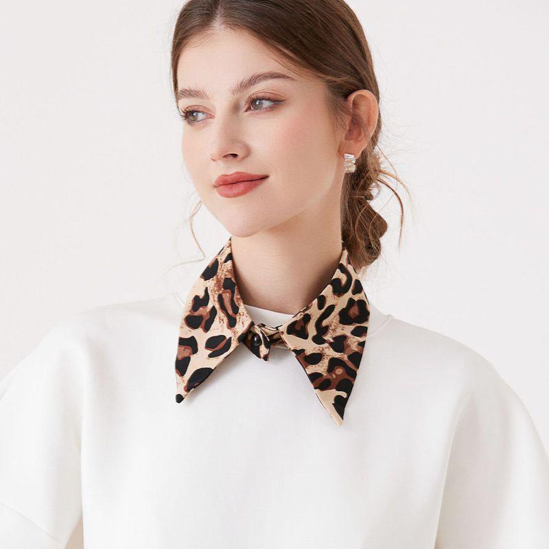 Red Polka Dot Exaggerated Large Collar Sweaters Decorative Fake Collar Detachable Fake Blouse Collar Detachable Shirt Lapel