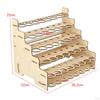 Craft Paint & Brush Organizer Rack, Holds Up To Bottles and Brushes ,