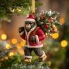1/5Pcs Acrylic Sasquatch Hanging Decoration Home Office Christmas Tree Hanging 2D Flat Savage Wild