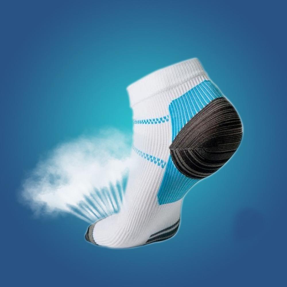 

Womens Spurs Sport Plantar Pain Foot Fasciitis Socks Heel Compression XL