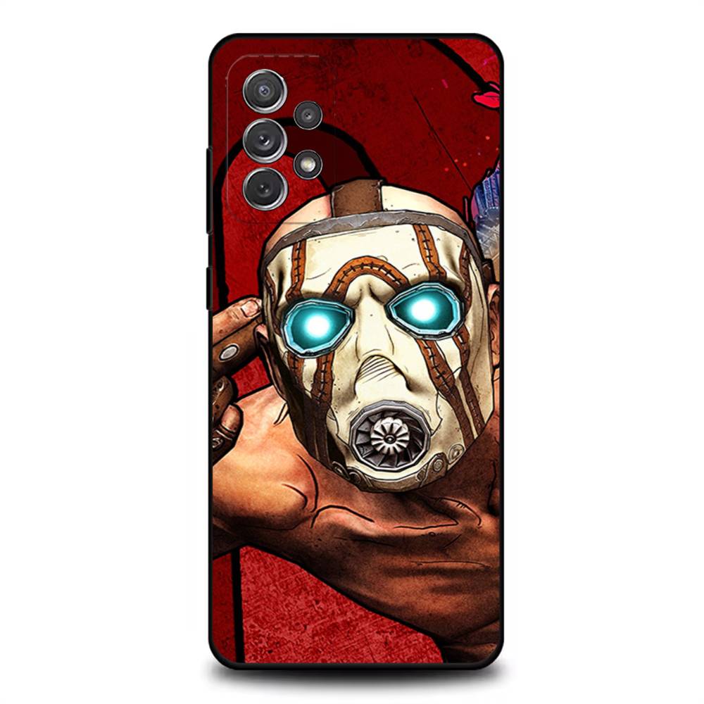 B-Borderlands G-Game Phone Case For Samsung S 25,24,23,22,30,21,10,9,Ultra,Plus,Lite,FE,4,5G Black Soft Case