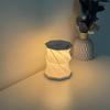 1Pc Outdoor Portable Folding Table Lamp Dimmable Paper Lantern for Camping Traveling Tent Night Light Emergency Home Bedroom Decor