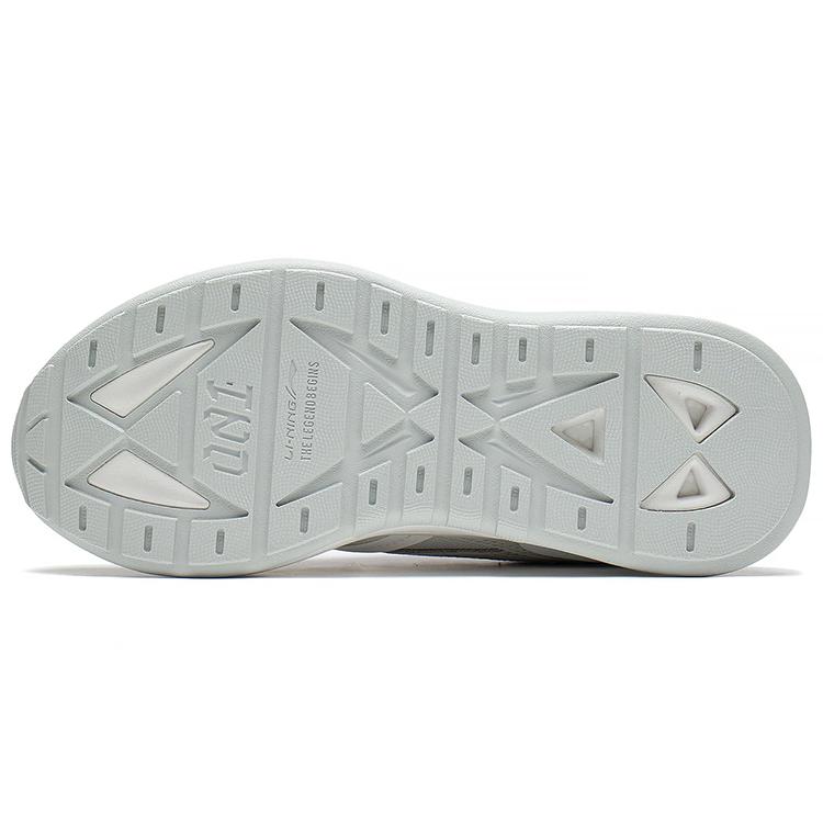 New LiNing 001 Innocence V2 Cushioning Anti Slip And Wear Resistant Low Top Sports Casual Shoes Women's White Blue AGCS110-1