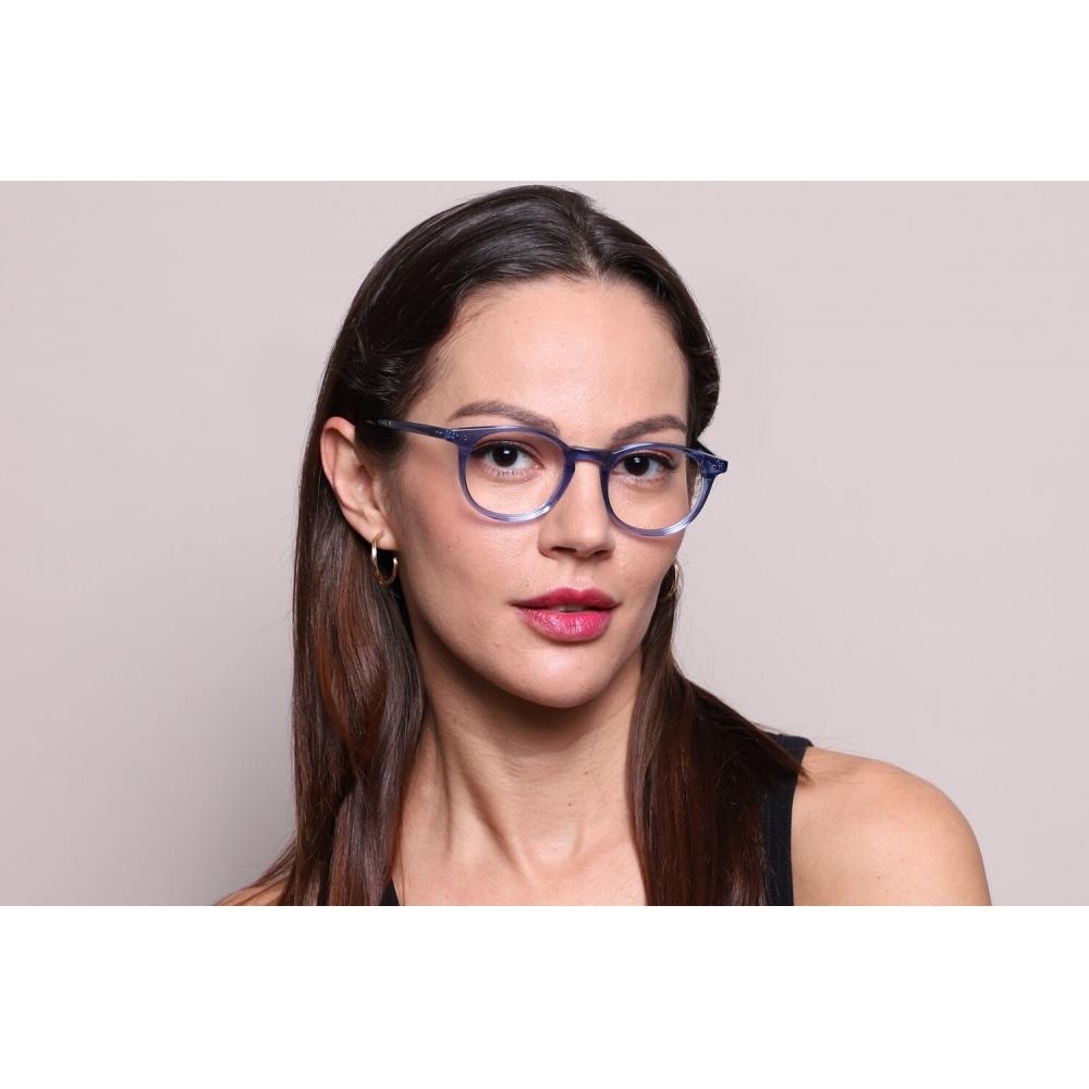 Full Rim Oval Transparent Blue Smartbuy Collection Ferreria Jsv 118 044 Fashion Unisex Eyeglasses