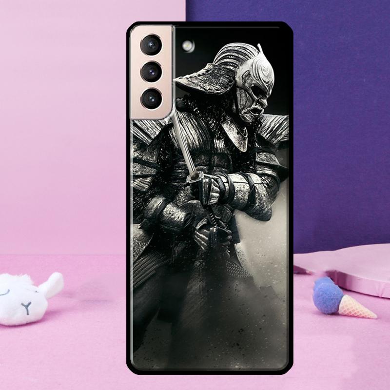 Japanese Samurai Phone Case For Samsung Galaxy S25 S24 Ultra S9 S10 S20 S21 S22 Plus S23 FE S24 FE Cover