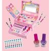 Magical Unicorn Kids Cosmetic Toy Set With Eyeshadow Nail Polish Toys Makeup