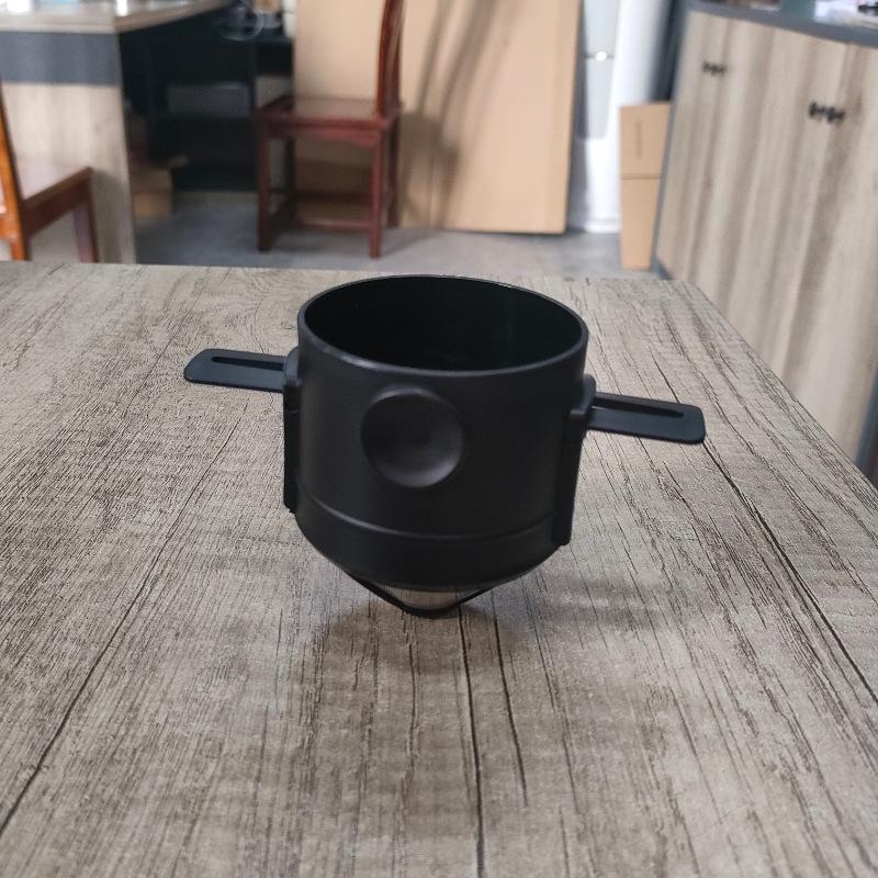 304 Stainless Steel Coffee Funnel Filter Reusable Double Layer Household Foldable Drip Filter Cup 3pcs