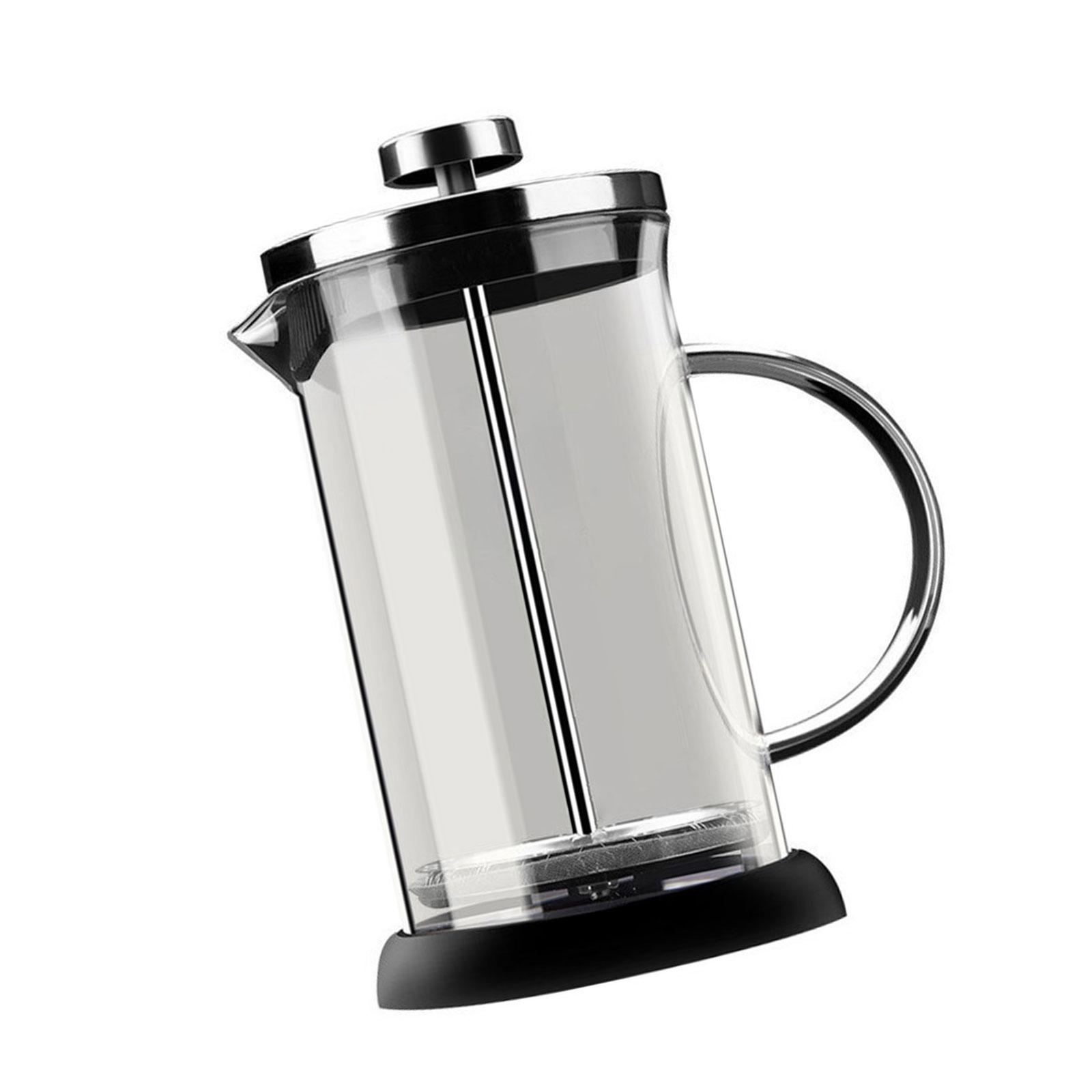 

Delicate French Press Coffee Maker With Sturdy Borosilicate Glass And Rusts proof Nonrust Steel Filter Coffee Presses