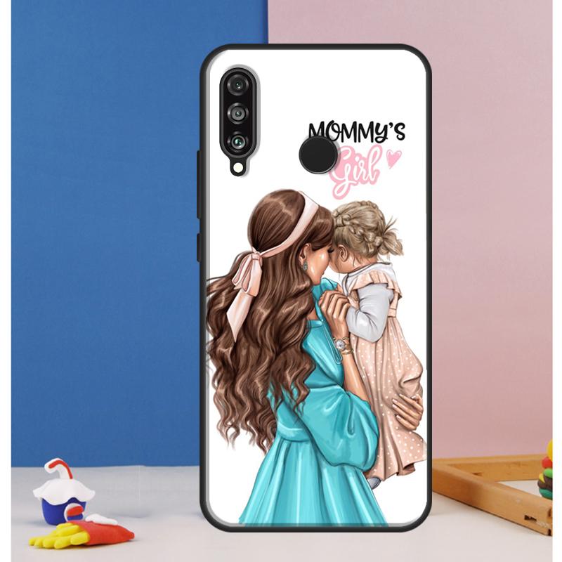 SUPER MOM MOTHER MAMA CUTE BABY Case For Huawei Nova 12i 11i 8i 7i 12s Y73 Y70 Y90 Y60 Y72 Y61 Y91 9 10 SE P40 Lite P30 Pro