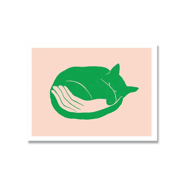 

Плакат с черным котом и современный печатный постер, модульная картина, подарок, креативное украшение для дома 21cm×30cm NoFrame