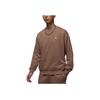 Jordan Crew Neck Pullover Comfortable Long Sleeve Sweatshirt Men Sweatshirt Brown FV7296-223