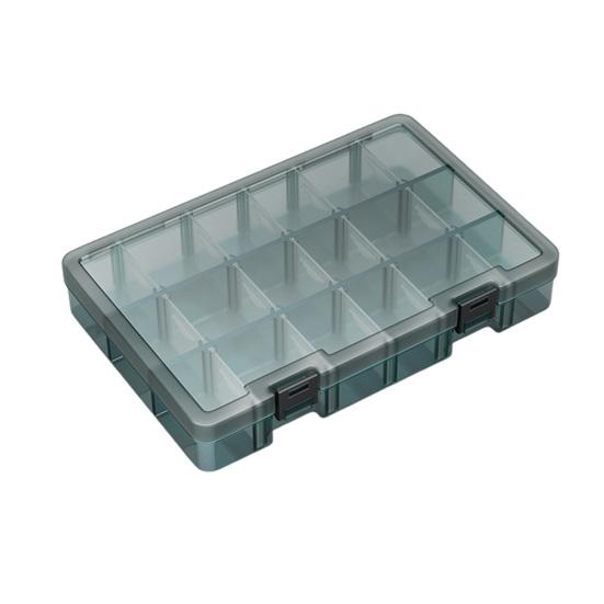 Workbench Tool Storage Box 6/8/10/18/21 Grids Heavy Duty Hardware Screw Bolts Small Parts Organizer Container with Removable Partition
