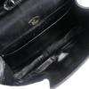 Gucci Old Gucci Shoulder Bag Sherry Line 2-way Clutch Black Calfskin Women Used