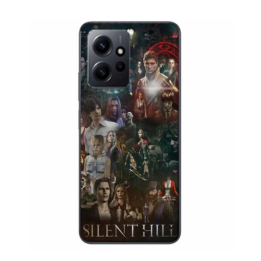 

Games S-Silent Hill Phone Case For Redmi Note 14S 12S 12 11 13 14 Pro Plus 11T 11S 10 10S 9 9S Pro TPU Clear Cover Redmi Note 10 Pro
