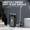Men's Electric Portable Shaver, Double Headed Shaver, Multi Functional USB Charging Shaver