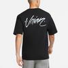 Jordan x Union Reverse Dunk Print Round Neck Short Sleeve T-shirt Asian Version Men Tops Black CZ1458-010