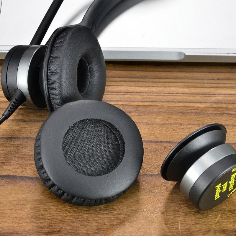 Soft Foam Ear Pads Ear Cups Cover for Biz2300 USB Duo/Biz2300QD Headphone Block Out Noise, Improve Sound Experience