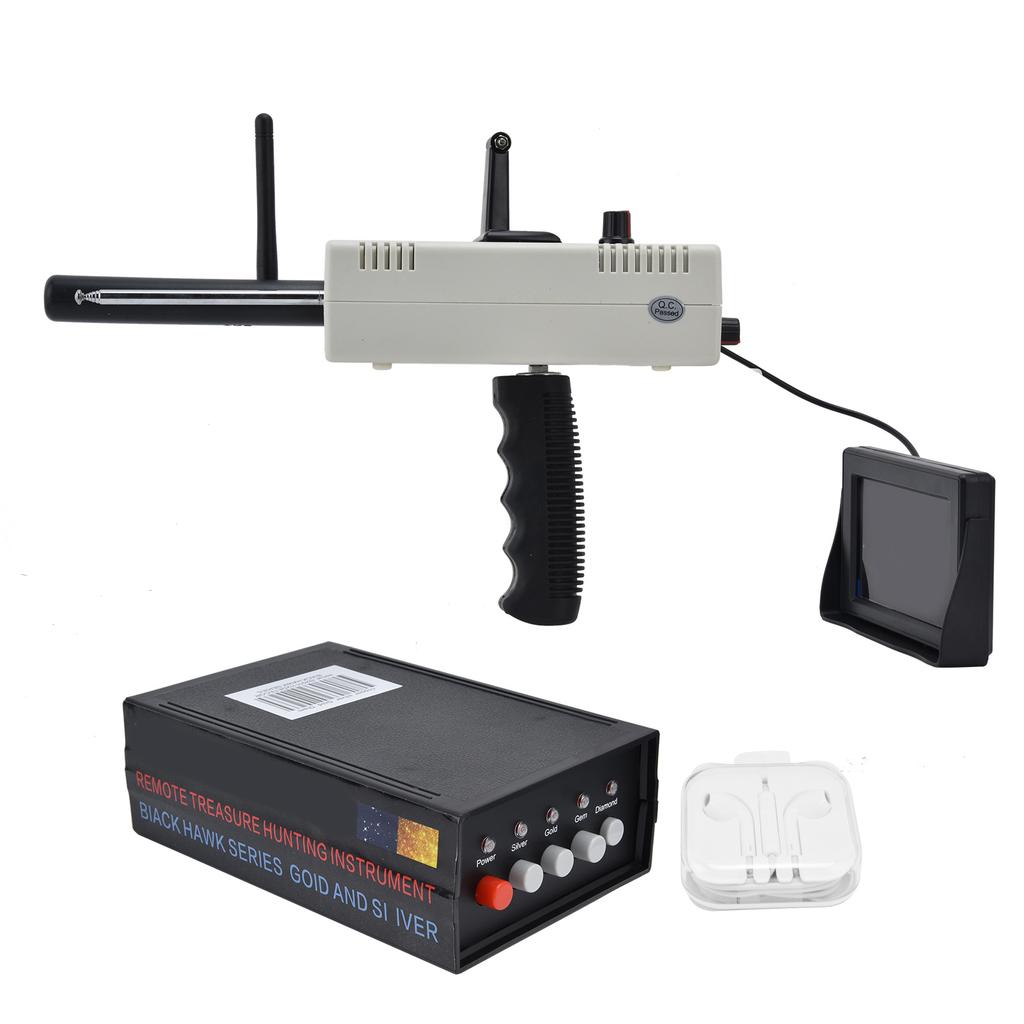 Handheld Metal Detector 1500M Metal Finder Scanner Equipment for Silver Gold DiamondsUK Plug