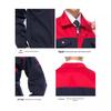 Men's Workwear Set: Wear-Resistant, Long Sleeve, Custom Logo & Embroidery for Auto Repair
