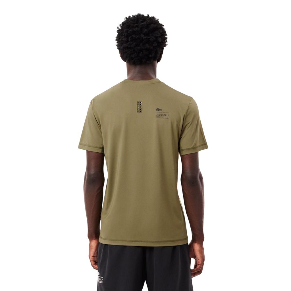 Lacoste Mens Stretch Jersey Slim Sports T-Shirt