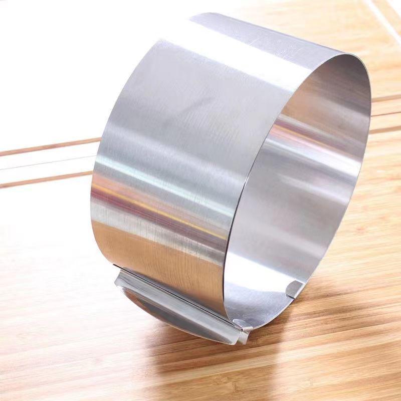 Stainless Steel 6-12 Inch Adjustable Mousse Ring Cake Mold