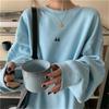 Trendy CEC Women's Oversized Korean-Style Thin Hoodie Jacket for Spring and Autumn