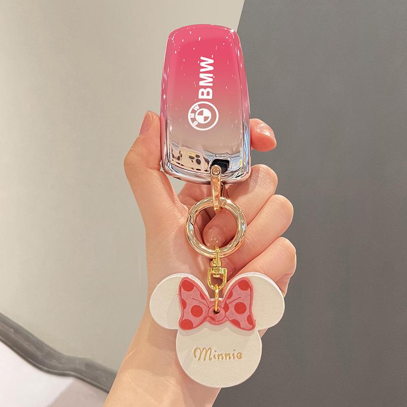 Luxus Schlüsselabdeckung für BMW: Kompatibel mit X3, 3, 4, 5, 6 und 7 Serie - Unisex Premium Schutz