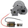 Gearbox with 35T External Carbon Brush 540 Brushed Motor for Axial SCX10 SCX10 II 90046gray
