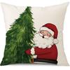 45cm Merry Christmas Cushion Cover Pillowcase 2025 Christmas Decorations for Home Ornament Happy New Year Christmas Decor 2026