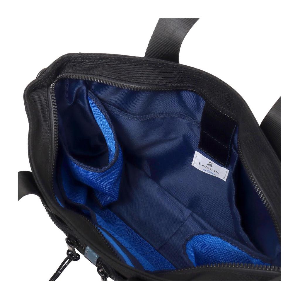 en Phrase Driving Tote Bag for 527103 [LANVIN Bleu] Men, 2-Way (Black) No.