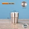 Zhishi Hammered Stainless Steel Double-Layer Cup