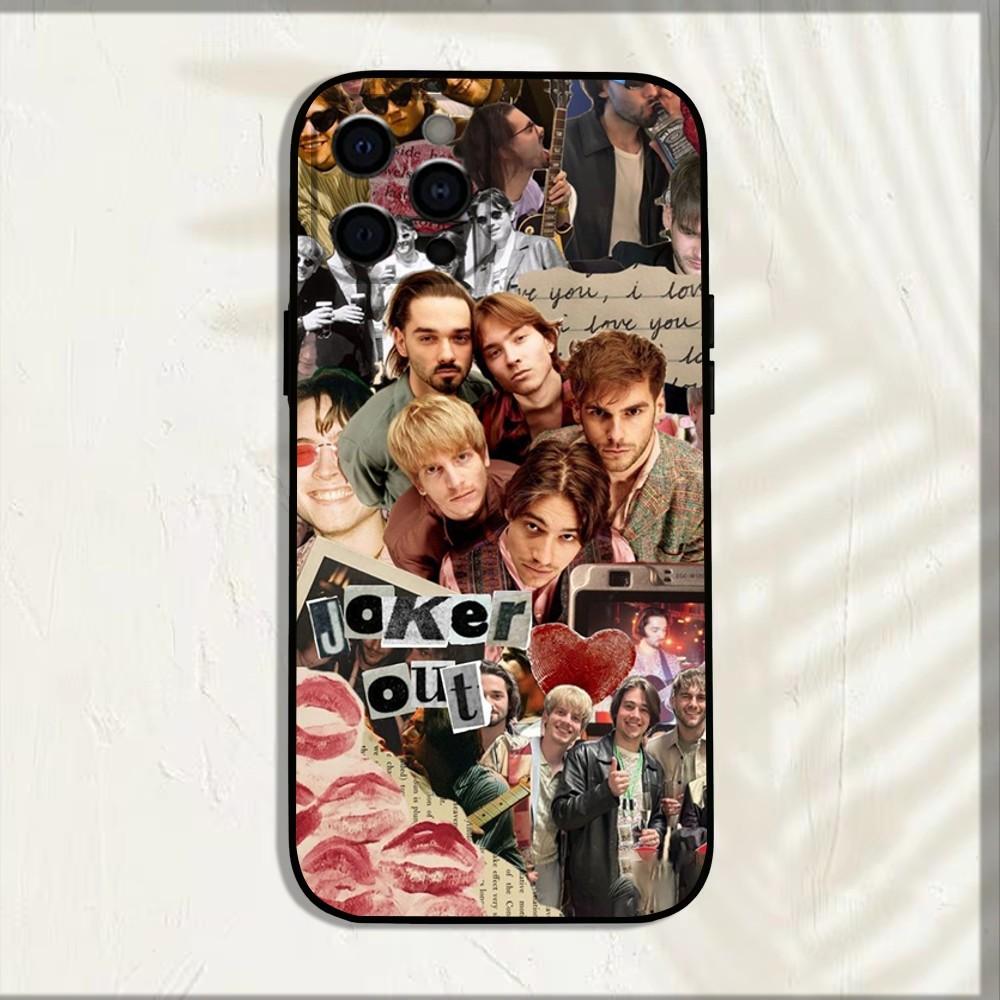 J-Joker Out Band Phone Case For iPhone 15,14,13,12,11,Pro,X,XS,Max,XR,Plus,Mini Soft Black Cover