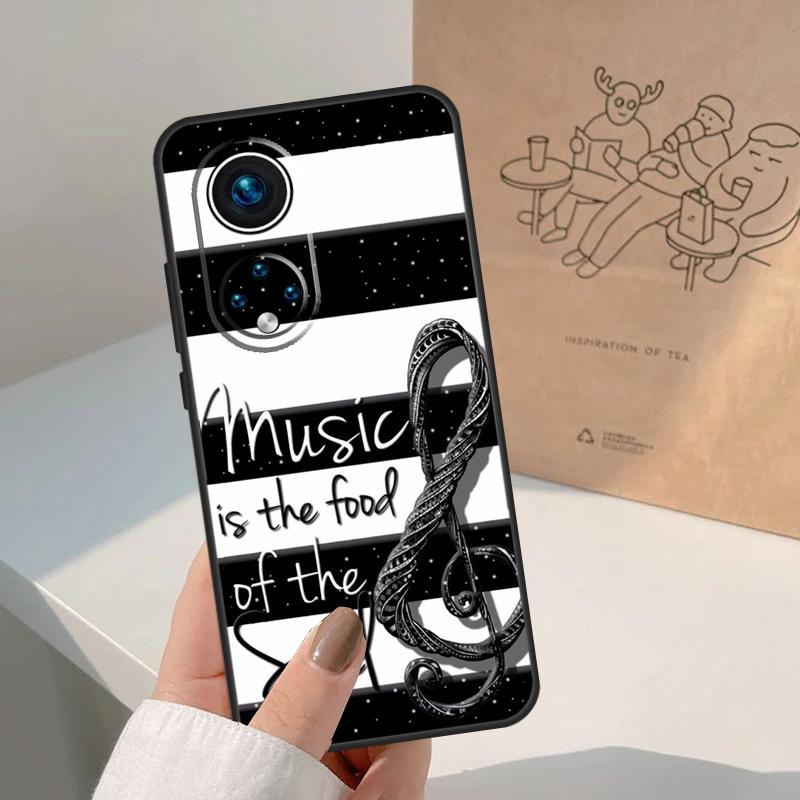 Music Note Musical Treble Clef For Honor Magic 8 Pro 7 6 5 Lite Case For Honor Win RT 200 400 50 70 90 X8b X9a X9b X9c X9d
