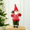 30cm Cute Santa Claus Doll Standing Santa Claus Statue 2025 Xmas Tree Ornament Christmas Decor Home Navidad Gift New Year 2026