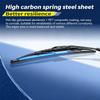 Suitable for 2004-2010 Citroen C4 hatchback 5-door sedan windshield wiper blades front and rear windows