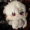Anime 10Cm Silver Wing Cartoon Doll Stuffed Keychain Anime Love And Deepspace Sylus Cosplay Backpack Plushes Adorn Xmas Gift