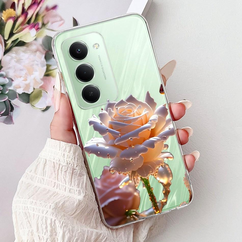 Für Xiaomi Redmi 15 5G Note 15R Elegante Blume Schmetterling Handyhülle Für Redmi Note15R Redmi15 5G Weiche Silikon TPU Hüllen
