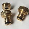 5Pcs Brass Hose Pipe Adaptors Rustproof Leakproof Secure Connection Easy Installation Kitchen Tap Connectors Garden Supplies