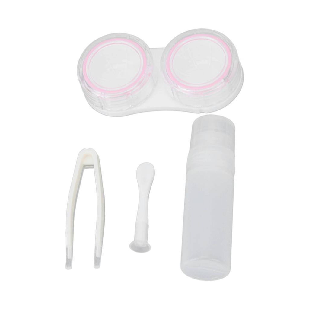 Contact Lens Case Mirror Look Cartoon NaPAW Plastic Material Lightweight Portable Travel Contact Lens Container