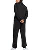 Puma Solid Color Simple Fashion Versatile Jacket And Long Pants Casual Sports Suit Men suit Black 687648-01