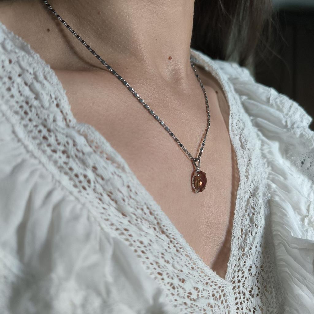 Серебряная подвеска с султанитом (2105374)