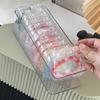 Crystal Wenwan Bracelet Bracelet Desktop Storage Box Jewelry Necklace Jewelry Dust-proof Desktop Organizing Box Display Shelf