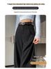 Women's Spring New High-Waisted Pants: Slim, Wide, Straight, and Floor-Length Styles