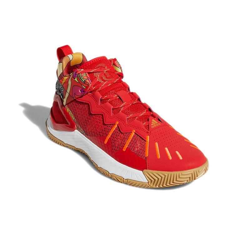 Adidas D Rose Son of Chi World Wide Hoops Men Sneakers Red GZ0910