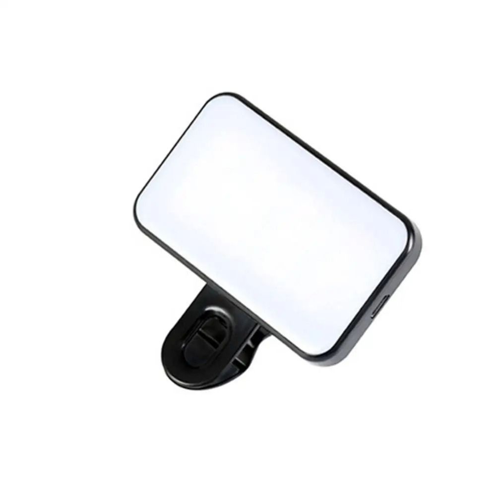 Adjustable Brightness Selfie Fill Light 3 Modes LED Fill Light  Laptop Use