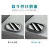 AIRSPEED Carbon Fiber Interior Dashboard Side Air Vent Sticker for Mini Countryman U25 Customizable Interior Garnish for the Stylish and Tape Included